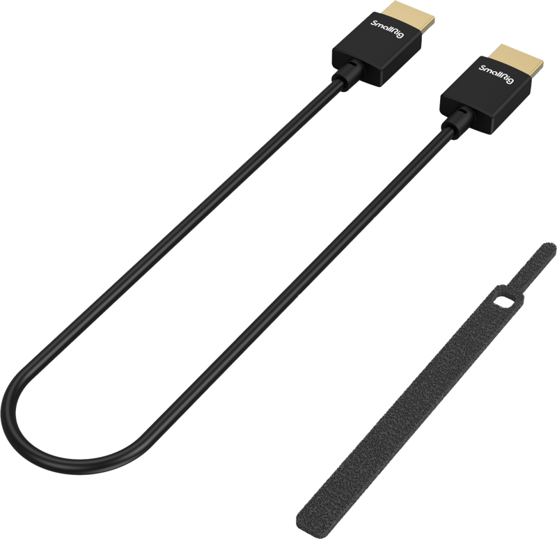 SmallRig 2957 Cablu HDMI ultra-subtire 55 cm