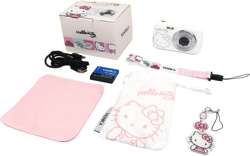 Yashica x Hello Kitty Camera Digitala DZ-100 Alba