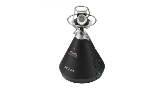 Zoom H3-VR recorder VR cu microfon omnidirecțional 360, negru