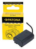 Patona D-TAP to NP-FZ100 battery adaptor, black power module with connected cable