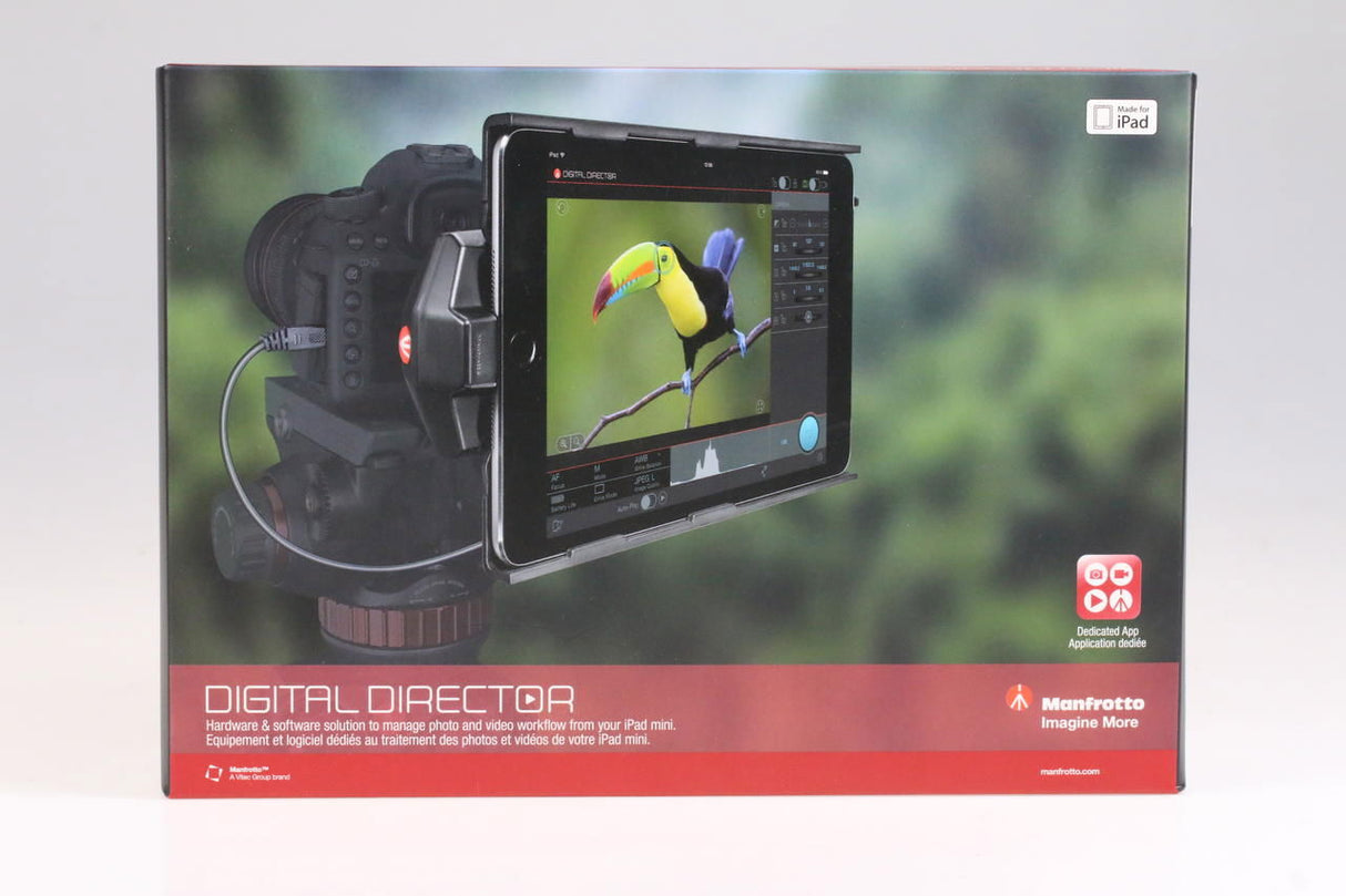 Manfrotto Digital Director iPad Air 2 accessory box with device mount