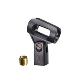 Shotgun mic shock mount and bracket with small threaded adapter
