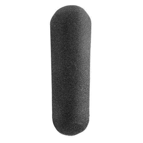 Black foam windscreen for shotgun microphone