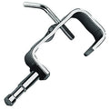 Dispozitiv de prindere tip clemă cu mâner negru și tije metalice