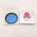 Filtru de conversie B+W 72 mm, filtru circular cu margine neagră și husă