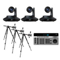Kit videoconferinta Zoom 20x: Telycam Vision+ N3 + controller si trepiede
