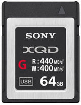 Sony XQD 64GB Serie G 400MB/s Card memorie - View 1