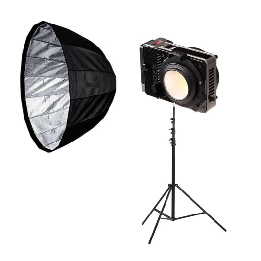 Kit lumina streaming: Molus X200 Combo + stativ si difuzie