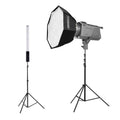 Kit de lumini RGB cu softbox și stative