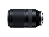 Black 70-180mm lens side view with ridged rings and control markings