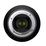 Rear lens mount area of black 70-180mm lens, glass elements visible