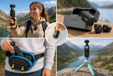 DJI Osmo Pocket 3 + DJI Mic Mini Dual - Pachet Creator On The Go