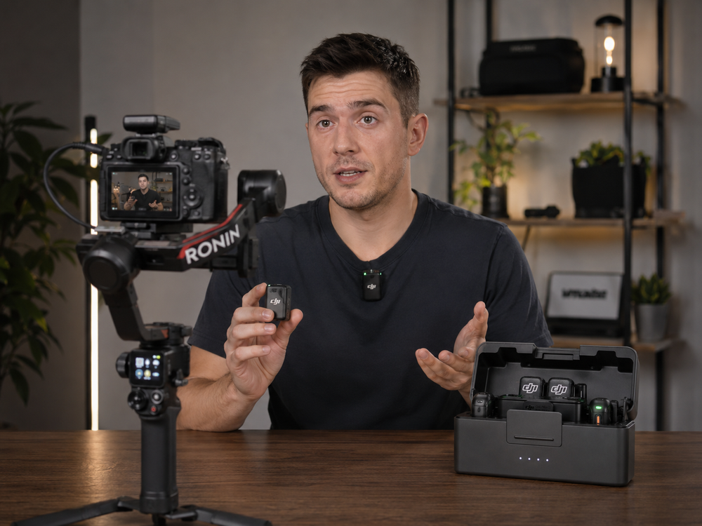 DJI RS 4 Pro - Pachet Run & Gun Creator