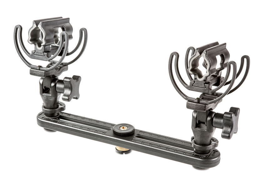 Kit suspensie dublă pentru shotgun 19/25mm, bară cu două lyre metalice