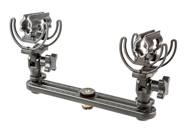 Kit suspensie dublă pentru shotgun 19/25mm, bară cu două lyre metalice