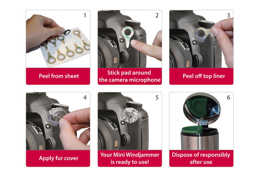 Rycote protectie blana pentru microfon smartphone si DSLR - View 5