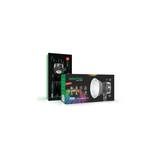 Set lumină video LED pe ambalaj, reflector rotund și carcasă neagră