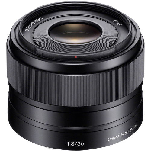 Obiectiv Sony E 35mm f/1.8 OSS, APS-C, corp negru