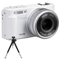 Yashica City 100 aparat foto compact, zoom optic 3x, 13 MP, alb