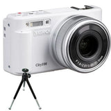 Yashica City 100 aparat foto compact, zoom optic 3x, 13 MP, alb