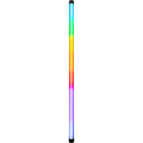 Tub LED, lumină verticală cu gradient curcubeu