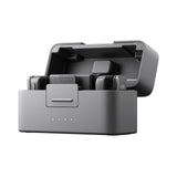 Cutie microfoane wireless deschisă cu două capsule DJI și ecran central