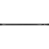 Black LED tube light bar with side status labels and control markings