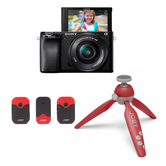 Sony A6100 kit 16-50mm 4K kit creator continut