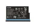 Acumulator Insta360 pentru X5, baterie Li-ion neagră, etichete cu specificații