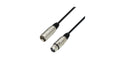 ADAM HALL 3STAR MIC XLR 0.5M -Cablu microfon XLR tata - XLR mama - View 1