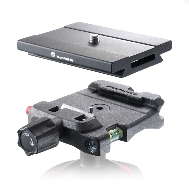 Manfrotto Adaptor Q6 Top cu placa rapida Arca Swiss - View 1