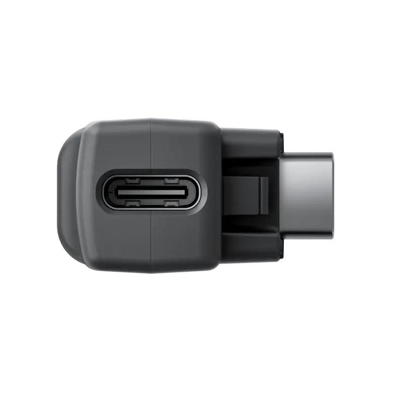 Adaptor microfon pentru X3, vedere din spate cu conector