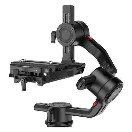 Air 2S gimbal stabilizer with control panel, top handle, and camera bracket