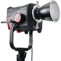 Lampa LED bi-color STORM 1200X cu reflector alb și carcasă neagră