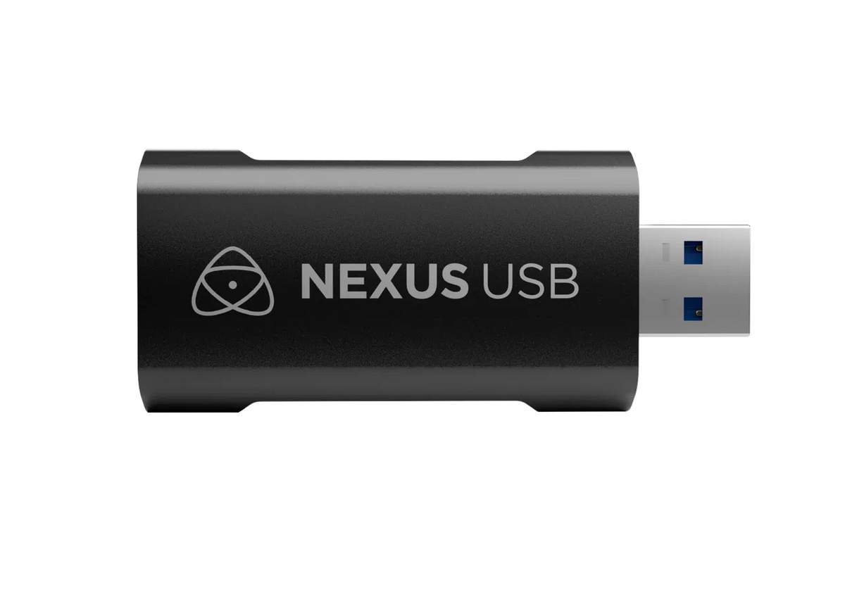 Placă de captură HDMI 4K Nexus USB, carcasă neagră cu logo pe față