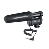 Cardioid stereo/mono microphone with foam windscreen and audio connection cable