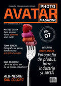 Avatar Photo Magazine No. 7 cover with PHOTO AVATAR branding and NR. 07 badge