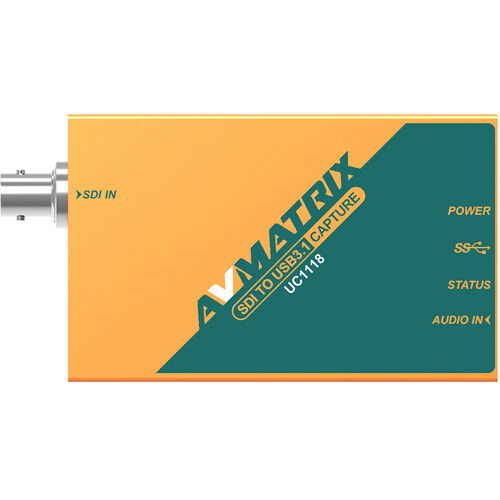 AVMATRIX UC1118 Placa de captura SDI la USB 3.1 Type-C - View 2