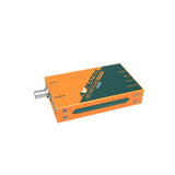 UC2018 HDMI/SDI capture card, USB-C 3.1; orange metal case with input connectors