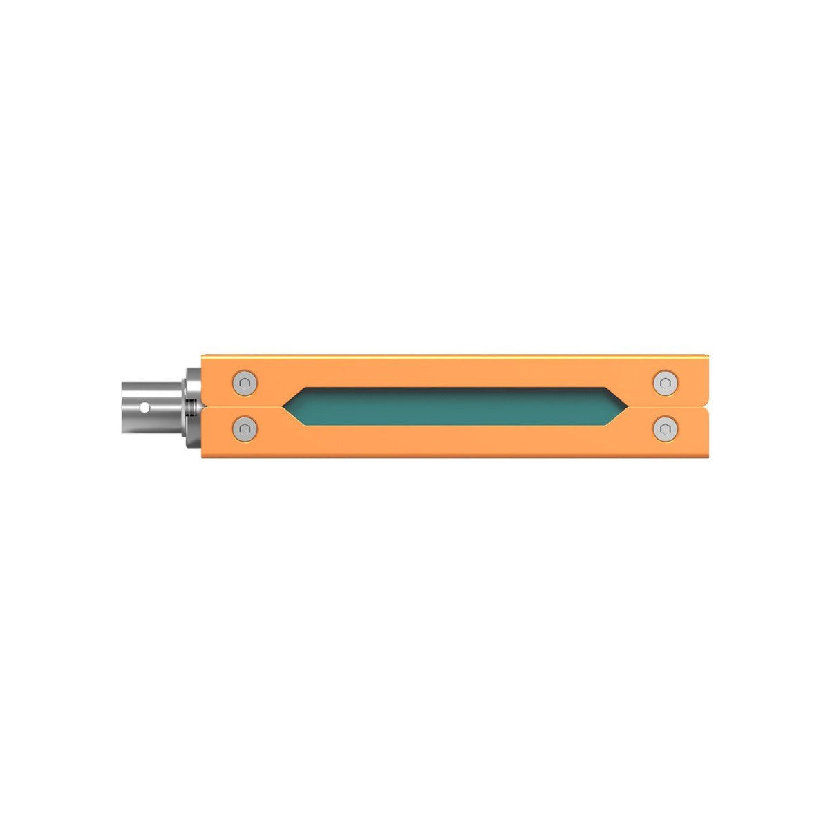 Side view of UC2018 capture card with mounting holes and a long central cutout