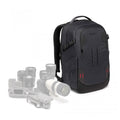 Rucsac foto Manfrotto Backloader S negru, buzunare și bretele pentru umeri