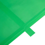 Green chroma key gaffer tape strips overlapped, smooth matte finish