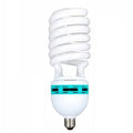 Compact fluorescent bulb, E27 screw base, 135W, 5600K daylight, spiral design