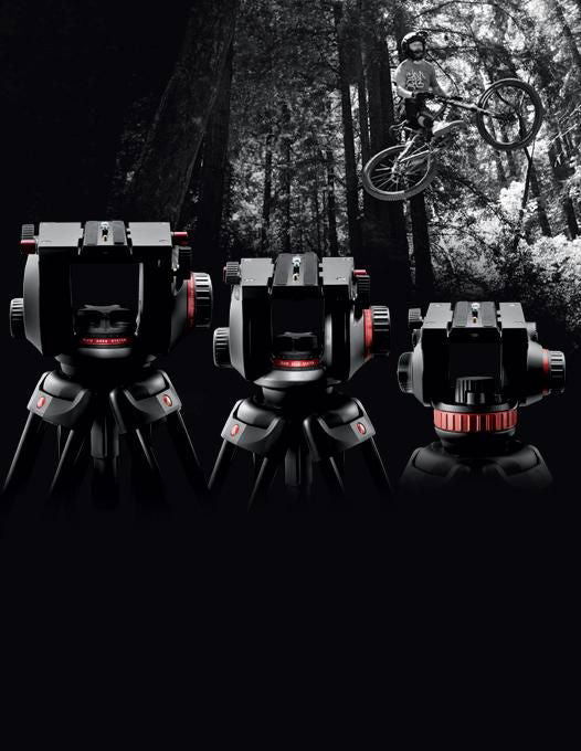 Manfrotto 509HD cap trepied video - View 3