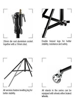 Manfrotto Black Cine Stand 008BSU - View 2