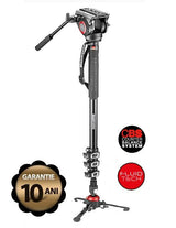 Manfrotto MVMXPRO500 monopied video fluid cu baza Fluidtech - View 1