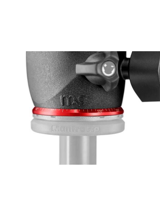 Manfrotto XPRO cap trepied foto bila cu Top Lock - View 4