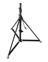 Manfrotto Black Stainless Steel Super Wind Up Stand 387XBU - View 1