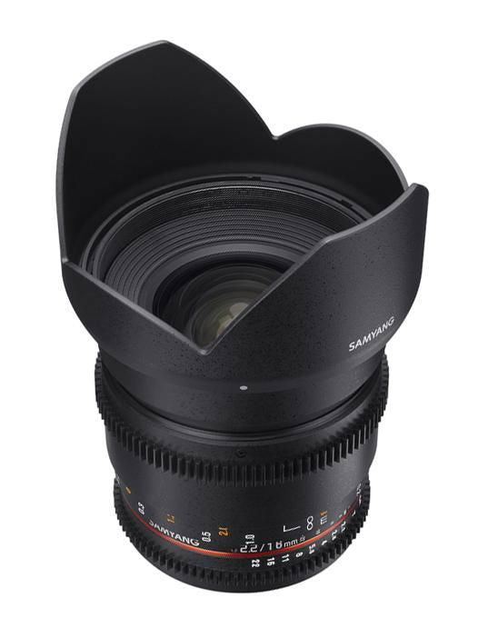 Samyang 16mm T2.2 Nikon VDSLR - View 3