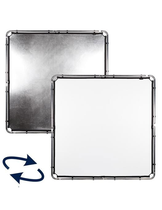 Lastolite Skylite Rapid Panza Silver/White 1.5x1.5m - View 1